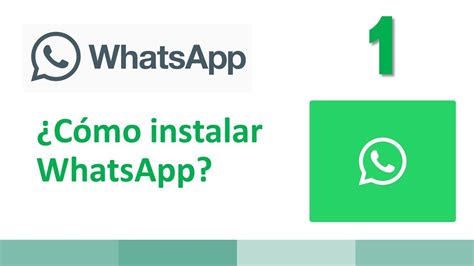 instalar whatsapp